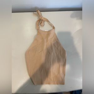 Cream crop from Zara